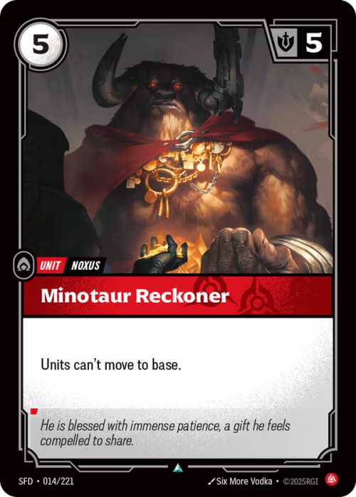 Minotaur Reckoner SFD-014/221