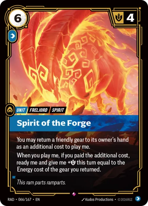 Spirit of the Forge RAD-066/167