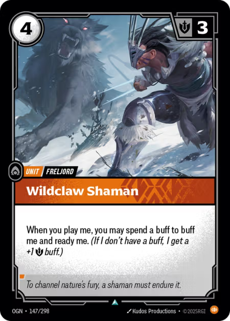 Wildclaw Shaman OGN-147/298