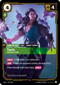 Taric, Protector OGN-074/298