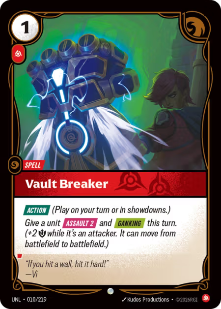 Vault Breaker UNL-010/219
