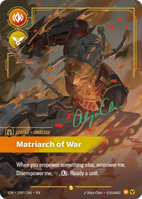 Matriarch of War VEN-196s/166