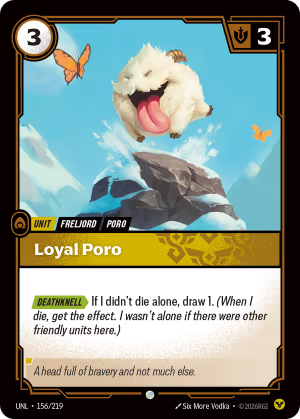 Loyal Poro UNL-156/219