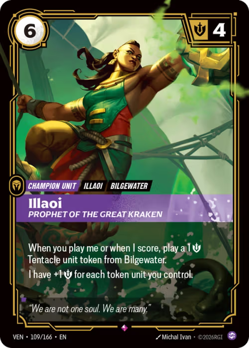 Illaoi, Prophet of the Great Kraken VEN-109/166