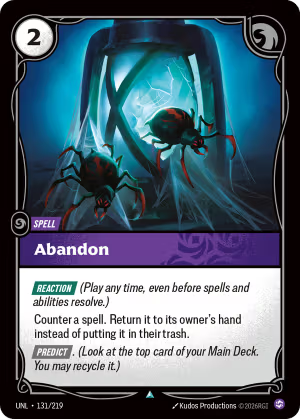 Abandon UNL-131/219