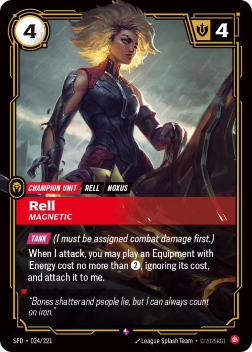 Rell, Magnetic SFD-024/221
