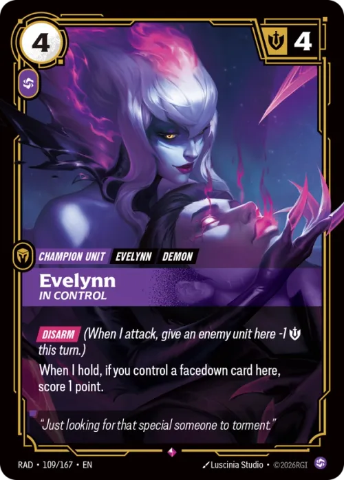 Evelynn, In Control RAD-109/167