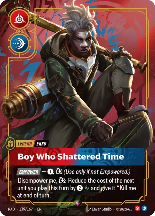 Boy Who Shattered Time RAD-139/167
