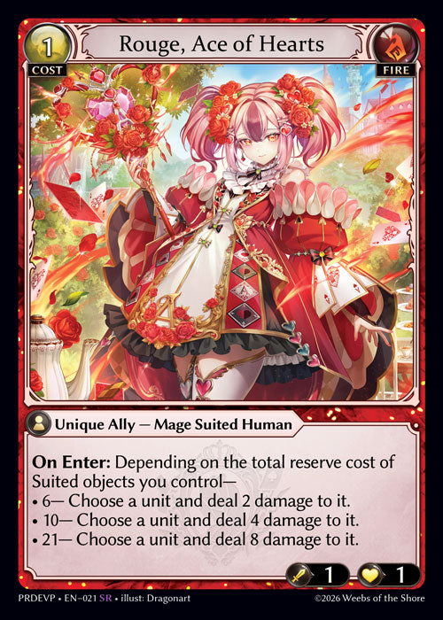 PRDEVP-021 Rouge, Ace of Hearts