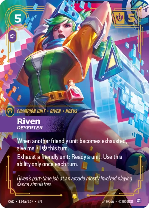 Riven, Deserter RAD-114a/167