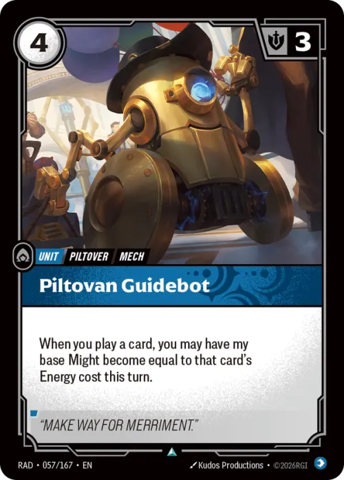 Piltovan Guidebot RAD-057/167