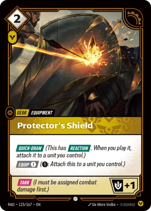 Protector's Shield RAD-123/167