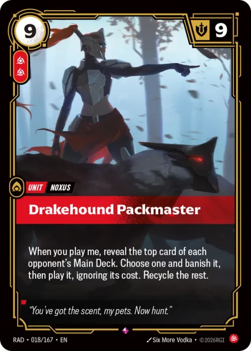 Drakehound Packmaster RAD-018/167