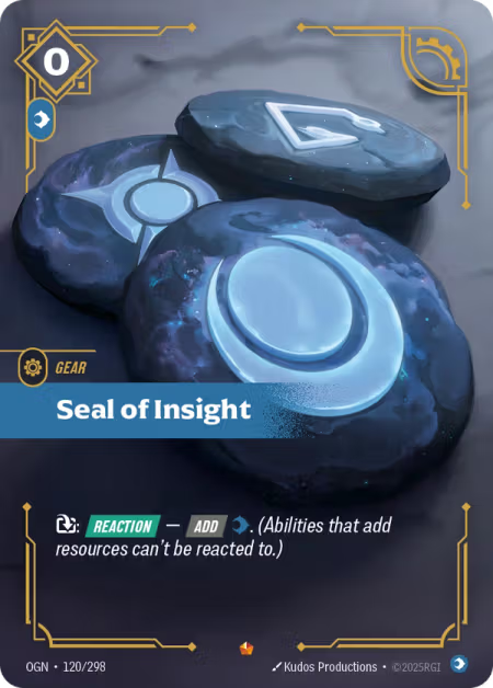 Seal of Insight OGN-120/298