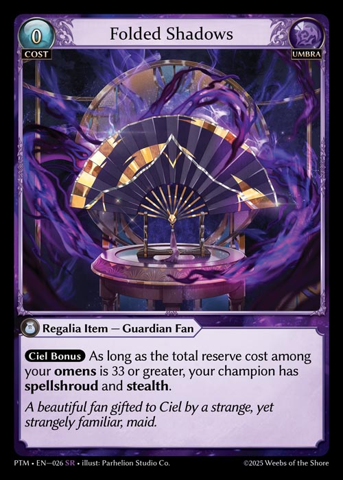 PTM-026 Folded Shadows