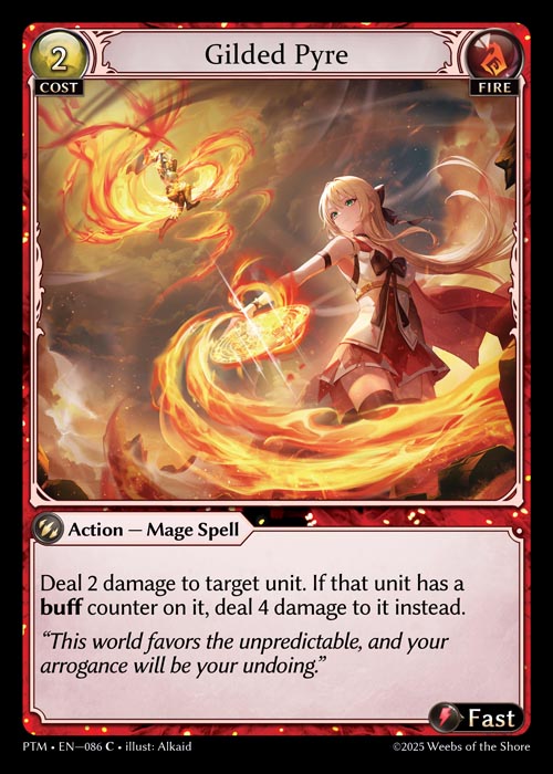 PTM-086 Gilded Pyre