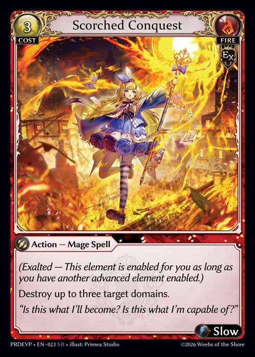 PRDEVP-023 Scorched Conquest