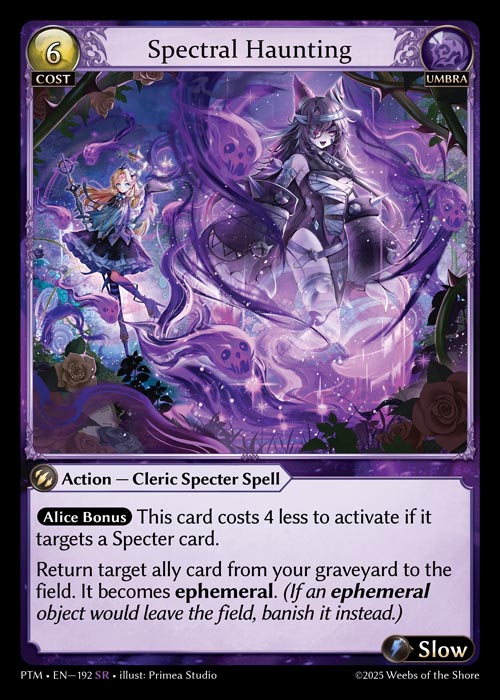 PTM-192 Spectral Haunting