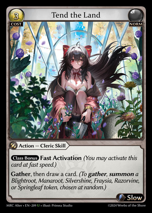 MRC Alter-209 Tend the Land