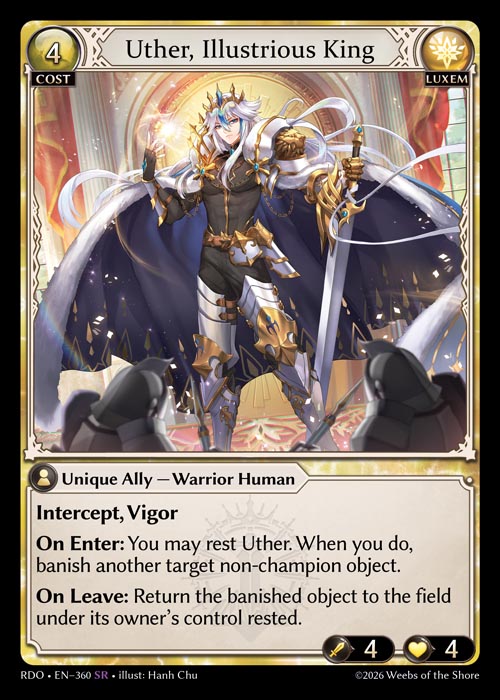 FTC-088 Uther, Illustrious King