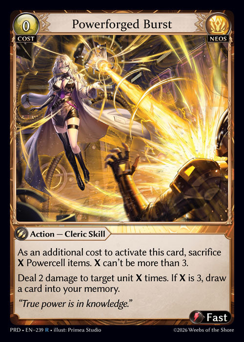 PRD-239 owerforged Burst