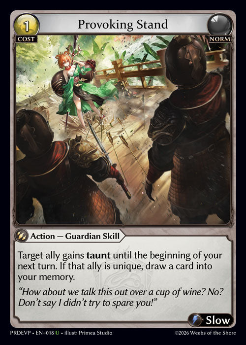 PRDEVP-018 Provoking Stand
