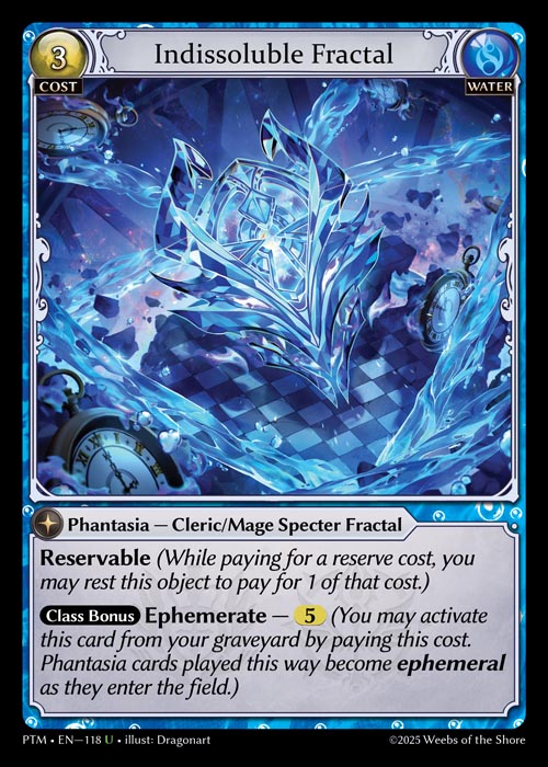 PTM-118 Indissoluble Fractal