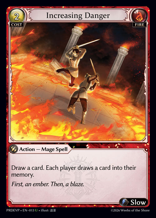 PRDEVP-013 Increasing Danger