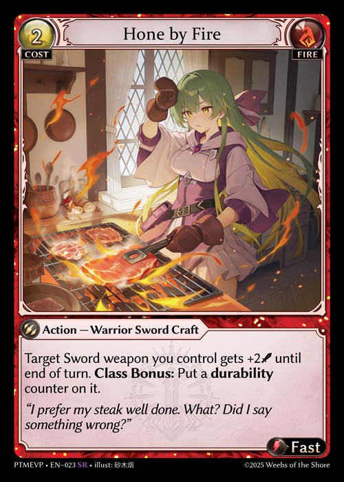 PTMEVP-023 Hone by Fire