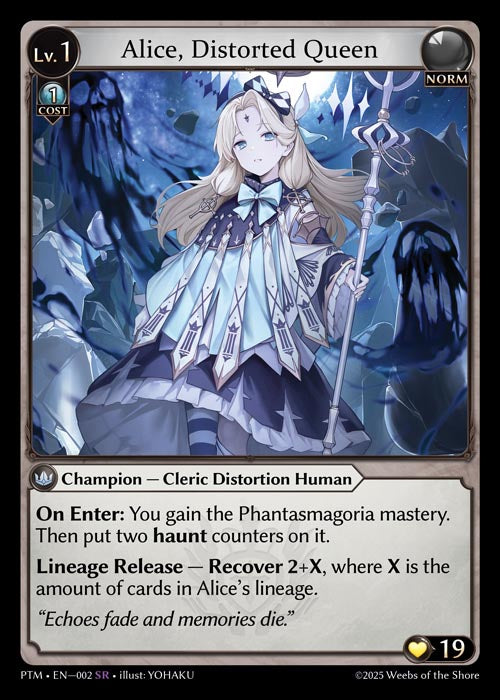 PTM-002 Alice, Distorted Queen