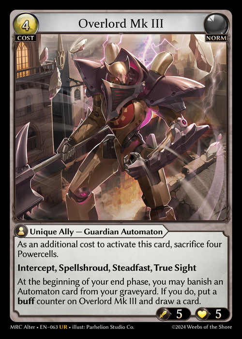 MRC Alter-063 Overlord Mk III