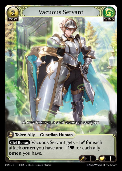 PTM-158 Vacuous Servant