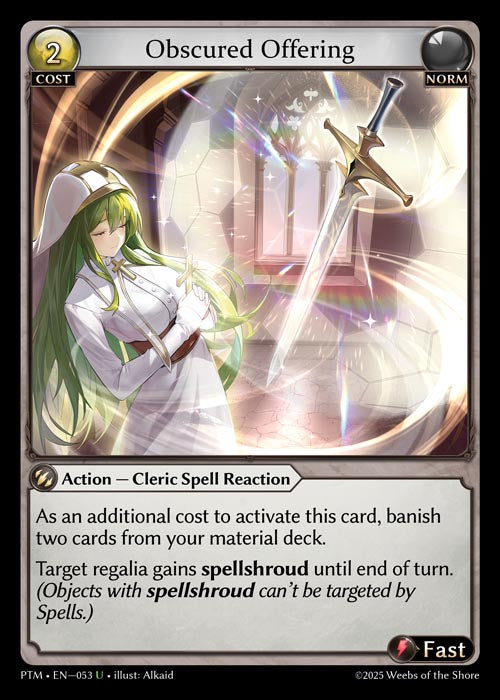 PTM-053 Obscured Offering
