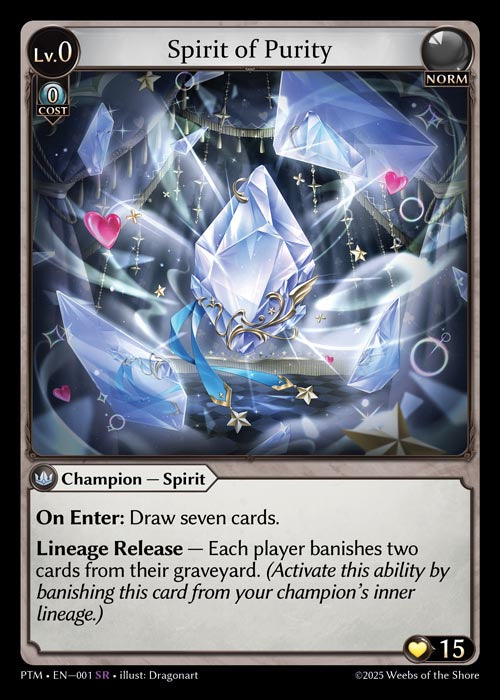 PTM-001 Spirit of Purity