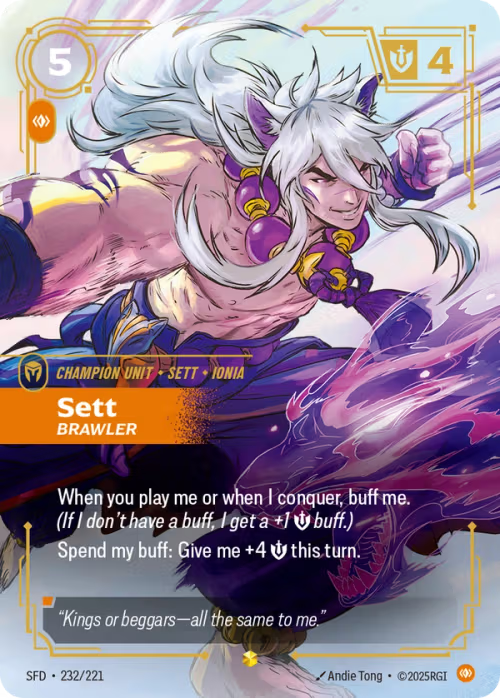 Sett, Brawler SFD-232/221