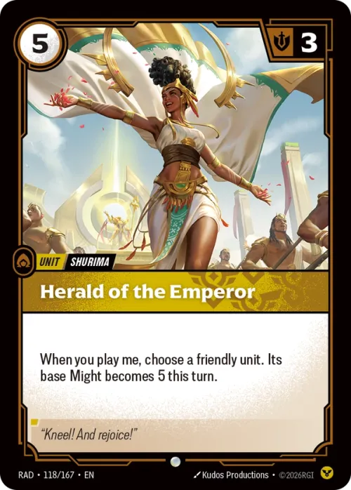 Herald of the Emperor RAD-118/167
