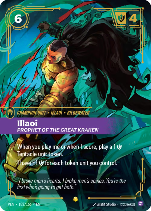 Illaoi, Prophet of the Great Kraken VEN-182/166