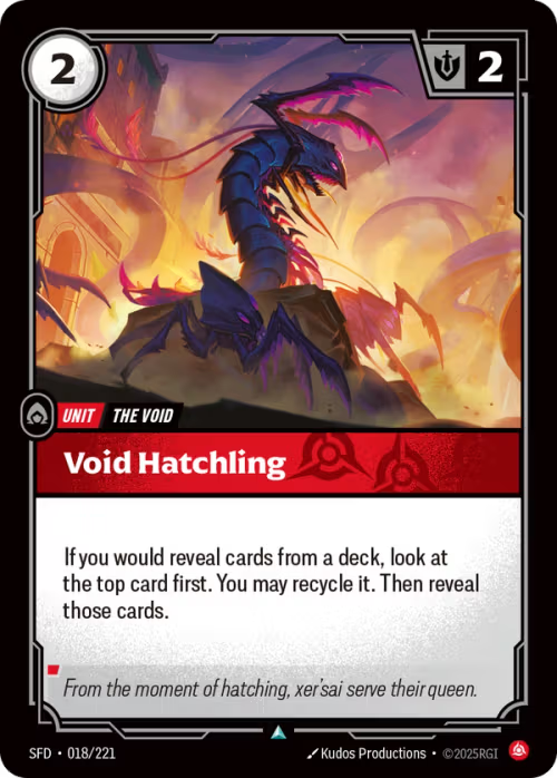 Void Hatchling SFD-018/221