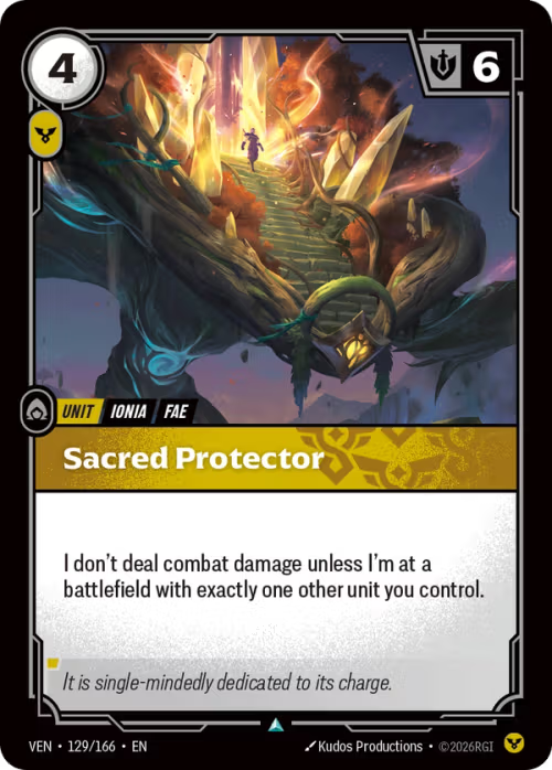 Sacred Protector VEN-129/166