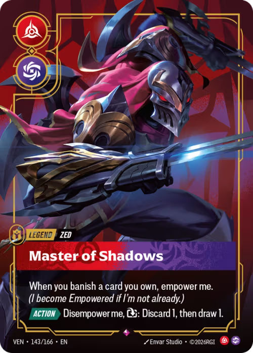 Master of Shadows VEN-143/166