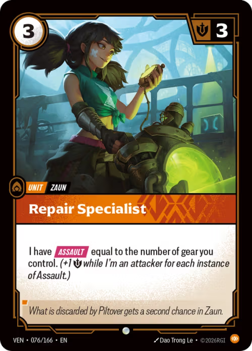 Repair Specialist VEN-076/166