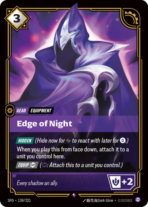 Edge of Night SFD-139/221
