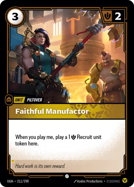 Faithful Manufactor OGN-211/298