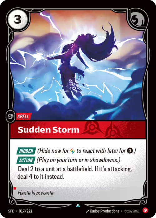Sudden Storm SFD-017/221