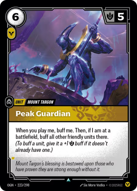 Peak Guardian OGN-223/298