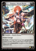 MRC-005 Tristan, Hired Blade