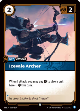 Icevale Archer UNL-065/219