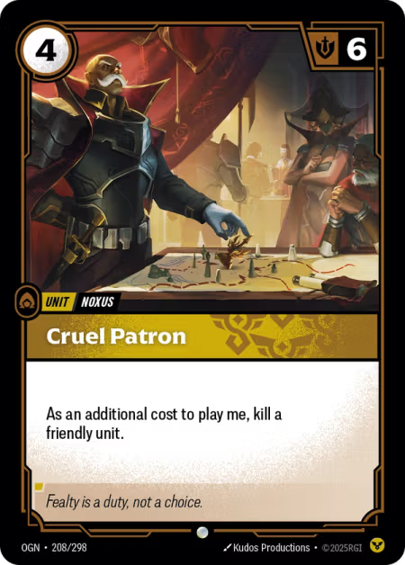 Cruel Patron OGN-208/298