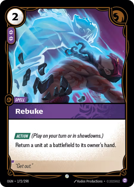 Rebuke OGN-172/298