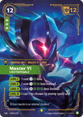 Master Yi, Unstoppable UNL-059a/219